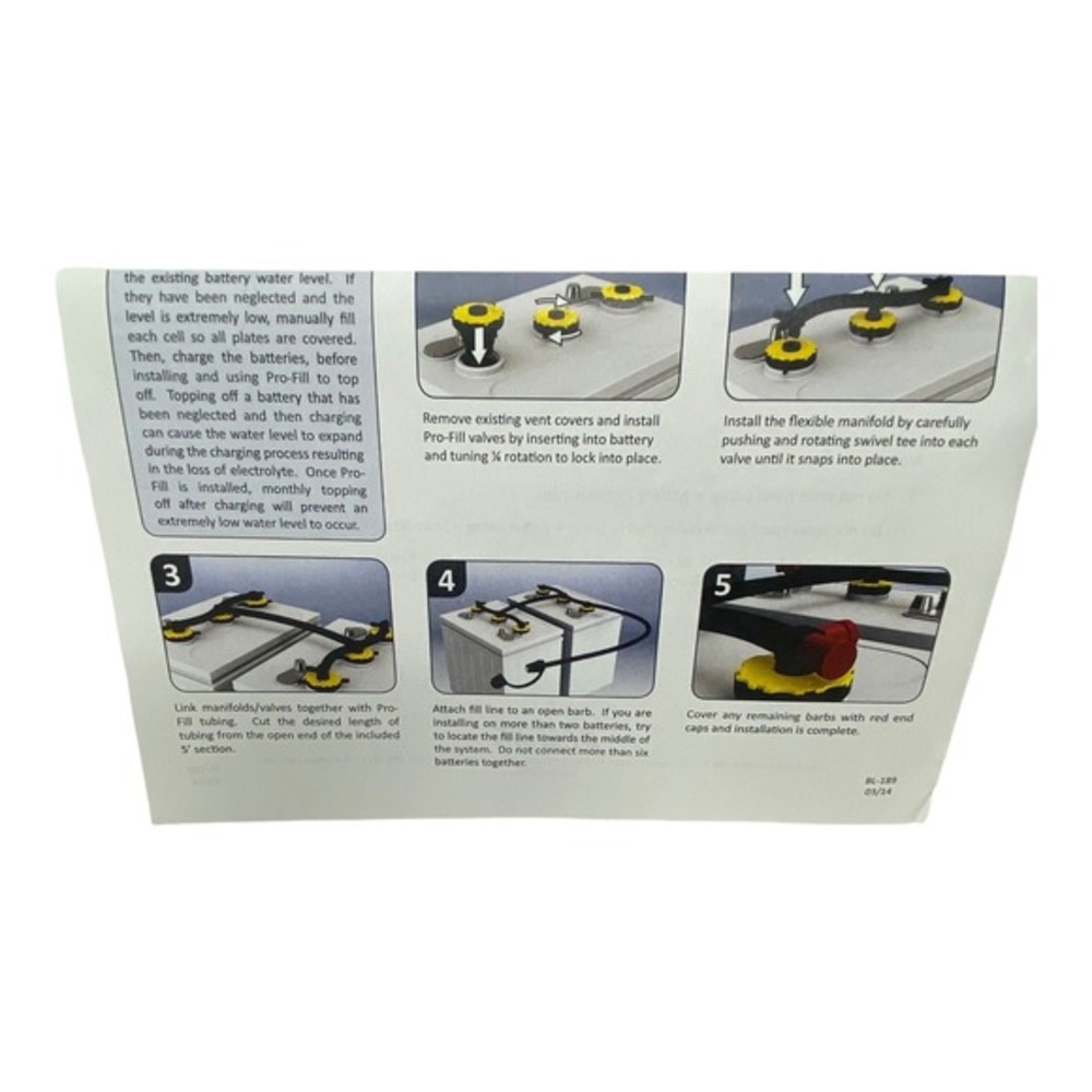 Pro Fill RV 2000 On Board Battery Watering System RV Edition - Picture 13 of 13
